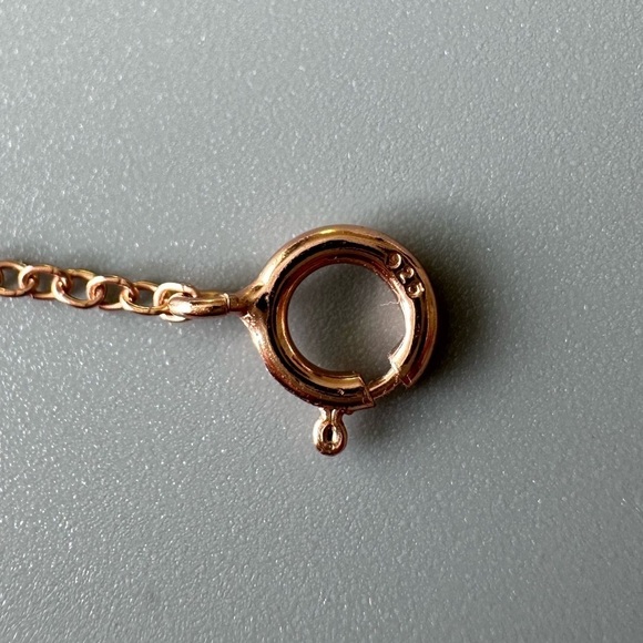 Rose Gold Dainty Bulldog Necklace - Picture 7 of 15